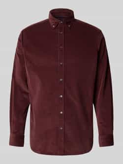 Christian Berg Men Vrijetijdsoverhemd met knoopsluiting
