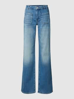 Joop! Wide leg jeans met opgestikte steekzakken