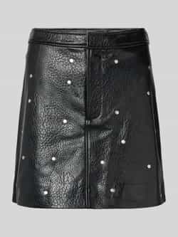 MbyM Minirok in leerlook model 'Altari'