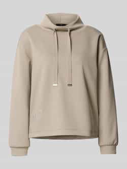 Monari Sweatshirt met opstaande kraag