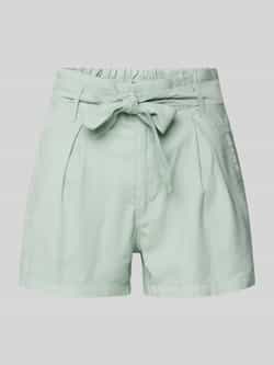 Only Regular fit korte broek met strikceintuur model 'LARIS'