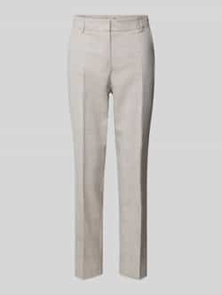Christian Berg Woman Selection Regular fit stoffen broek met riemlussen