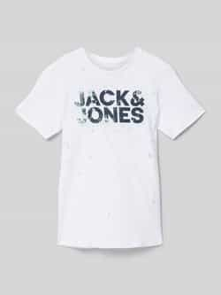 Jack & jones T-shirt met labelprint