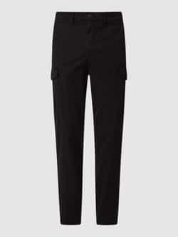 Selected Homme Slim tapered fit cargobroek met stretch model 'Wick'
