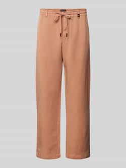 Strellson Regular fit chino met elastische band model 'Saturn'