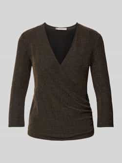 Christian Berg Woman Selection Regular fit blouse met 3 4-mouwen