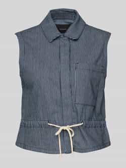 Opus Gilet met blinde knoopsluiting model 'Walea'