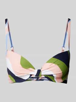 Esprit Bikinitop met all-over print model 'WAVE BEACH'