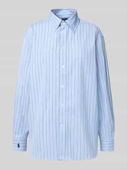 Polo Ralph Lauren Regular fit overhemdblouse met logostitching