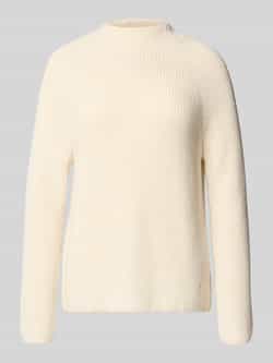Monari Gebreide pullover met opstaande kraag