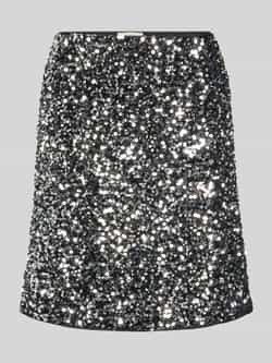 FREE QUENT Minirok met pailletten model 'LUNE'