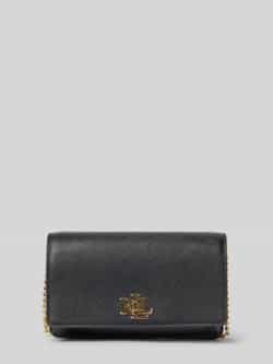 Lauren Ralph Lauren Crossbodytas van echt runderleer met logo-applicatie