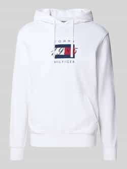 Tommy Hilfiger Regular fit hoodie van puur katoen