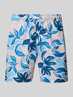 Shiwi Regular fit zwembroek met labelpatch model 'Mike'