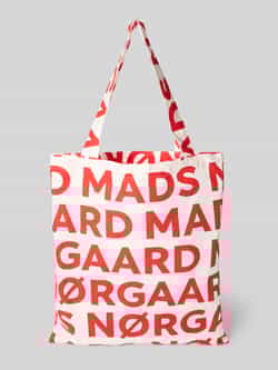 MADS NØRGAARD Shopper met open hoofdvak en hengsels