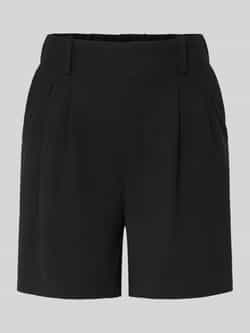 Only Korte regular fit broek met wafelstructuur model 'CHRISTINA'