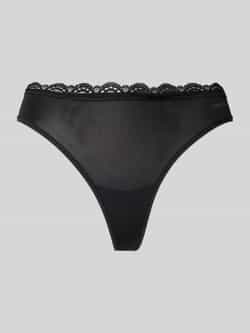 Calvin Klein Underwear String met kantgarnering