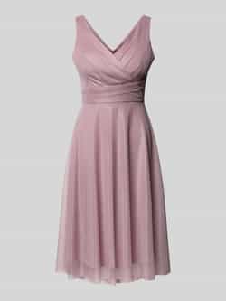 TROYDEN COLLECTION Cocktailjurk in wikkellook