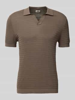 Drykorn Regular fit poloshirt met V-hals model 'BRAIAN'