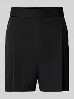 HUGO XTRA wide fit korte broek met bandplooien model 'Freed'