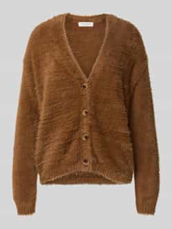 Christian Berg Woman Gebreide cardigan met V-hals