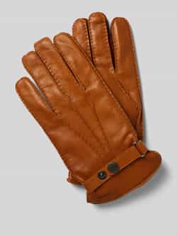 Hestra Leren handschoenen met verstelbare sluiting model 'Jake'
