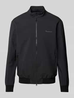 Knowledge Cotton Apparel Softshell-jack met ritszakken model 'NORDENVIND™'