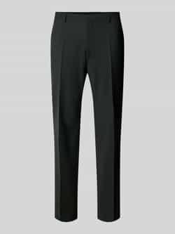 Boss Regular fit pantalon van scheerwolmix