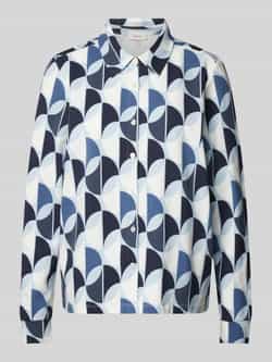 S.Oliver RED LABEL Regular fit overhemdblouse van jersey