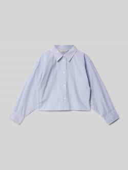 Tom Tailor Oversized blouse met lange mouwen van puur katoen