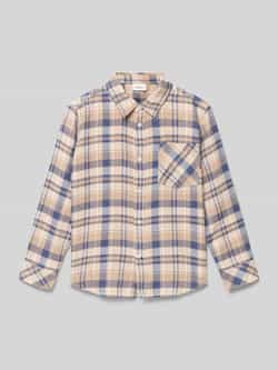 S.Oliver RED LABEL Regular fit vrijetijdsoverhemd van een mix van katoen en viscose