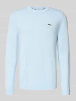 Lacoste Regular fit gebreide pullover van katoenmix