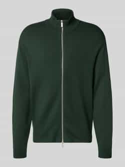 Selected Homme Relaxed fit gebreid jack van viscosemix model 'TELLER'