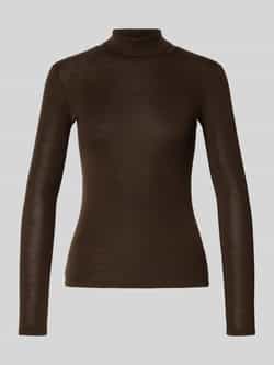 Weekend Max Mara Slim fit shirt met lange mouwen van een mix van wol en zijde model 'TESEO'