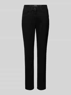 Raphaela By Brax Straight leg jeans met siernaden model 'Laura'