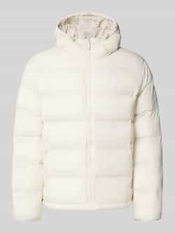 Calvin Klein Jeans Regular fit gewatteerd jack met logoprint model 'Monogram'