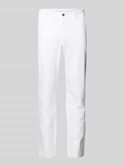 Tom Tailor Denim Slim fit linnen broek met katoen