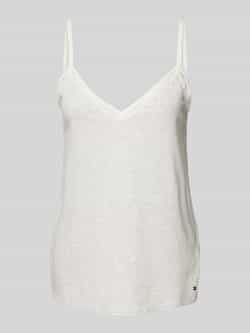 Tommy Hilfiger Top met bandjes en labelstitching