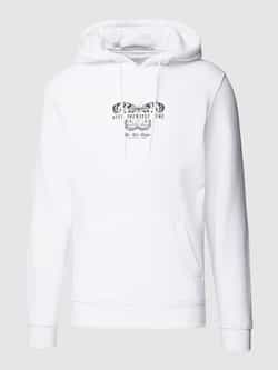 Mister tee Hoodie met motiefprint aan de achterkant model 'Give yourself Time'