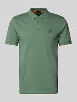 Boss Orange Casual Polo Shirt Passenger Collection Green Heren