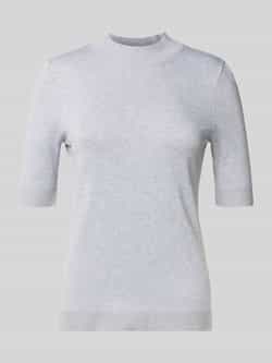 Comma Gebreide pullover van viscosemix met 1 2-mouwen