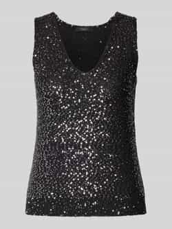 Weekend Max Mara Tanktop met pailletten model 'COLOMBA'