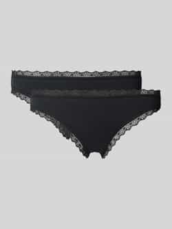 Snocks String met kant in een set van 2 stuks