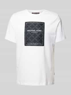 Michael Kors T-shirt met labelprint model 'EMPIRE FLAGSHIP'