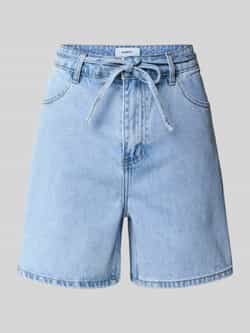 Moves Korte jeans met strikceintuur model 'Veneda'