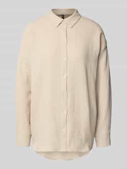 Vero Moda Loose fit overhemdblouse van puur katoen model 'NATALI NIA'