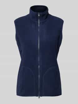 Christian Berg Woman Fleecegilet met opstaande kraag