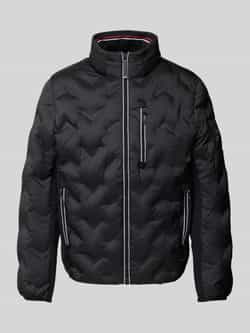 Tom Tailor Regular fit gewatteerd jack met structuurmotief