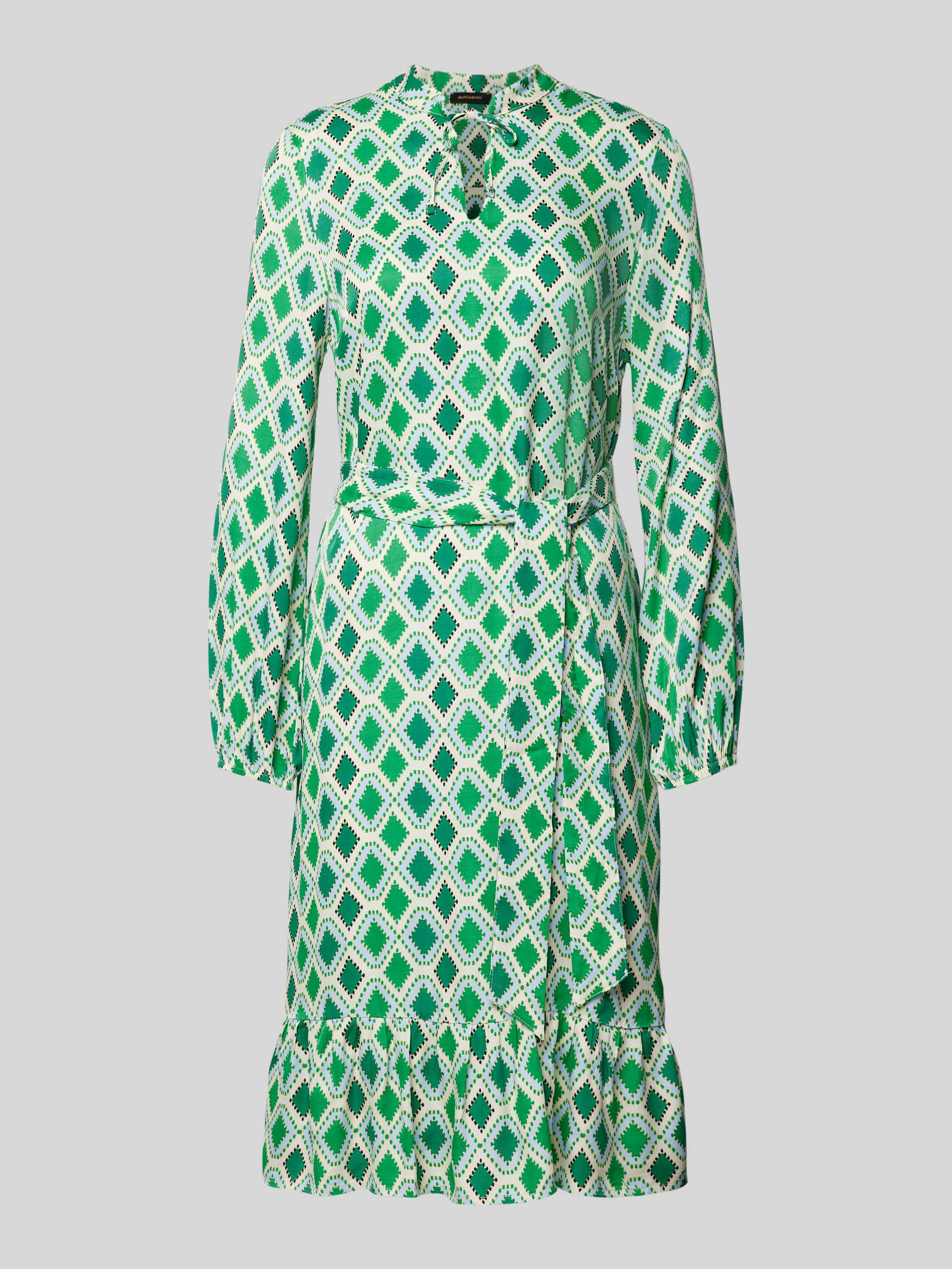 MORE & MORE Midi-jurk met all-over print