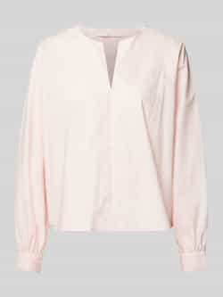 LANIUS Regular fit blouse met V-hals